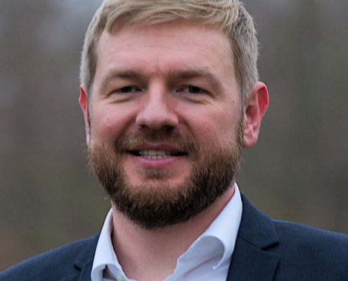 Ein Porträt von Pastor Klaus Haubold