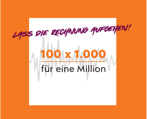 Logo der Spendenaktion 100x1000