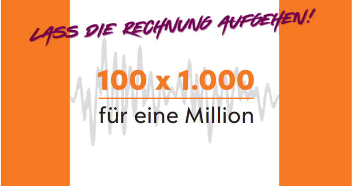 Logo der Spendenaktion 100x1000